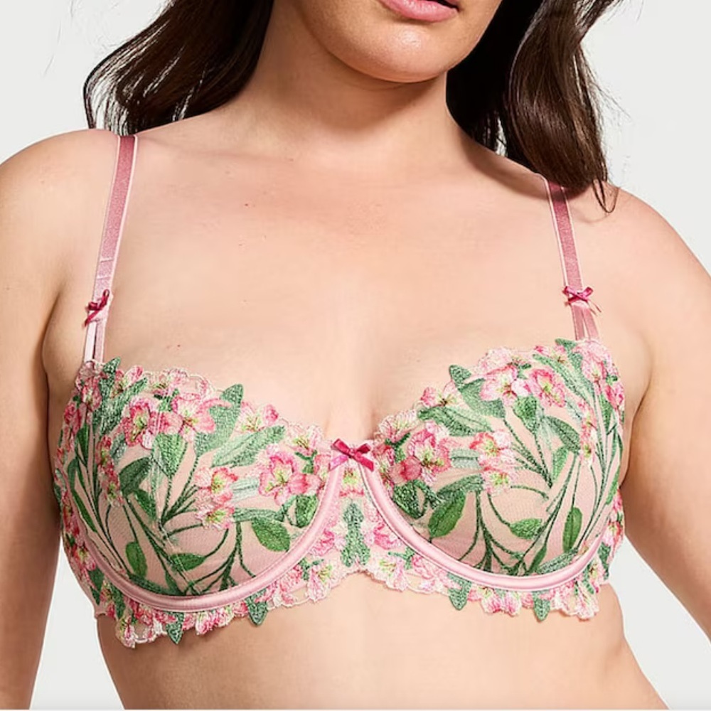 VICTORIA’S SECRET Dream Angels Unlined Balconette Bra Size 38D NEW - Picture 9 of 10